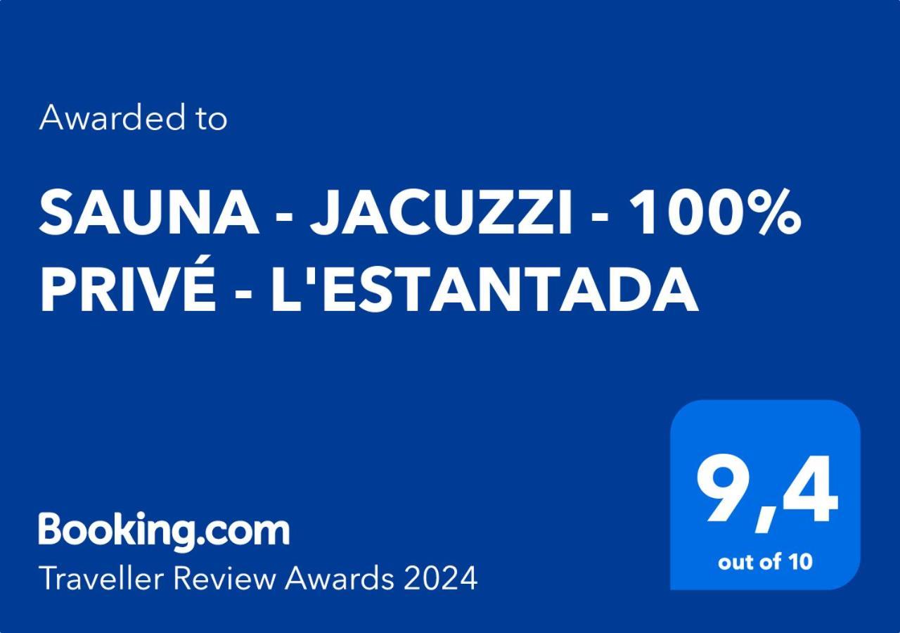 Sauna - Jacuzzi - 100% Prive - L'Estantada Linxe エクステリア 写真