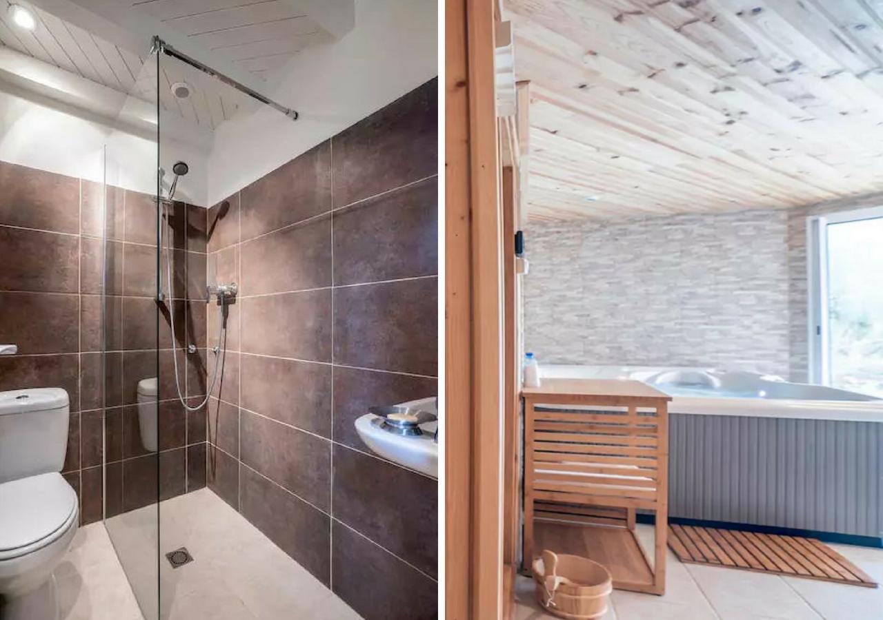 Sauna - Jacuzzi - 100% Prive - L'Estantada Linxe エクステリア 写真